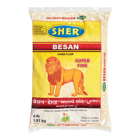Sher Besan 1810 g, 0,39 $/100g