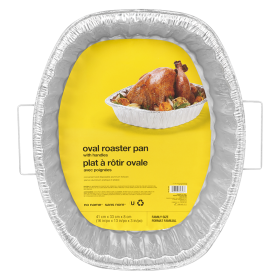 Sans Nom Rôtissoire ovale géante avec poignée 1 ea, 6,00 $/1ch