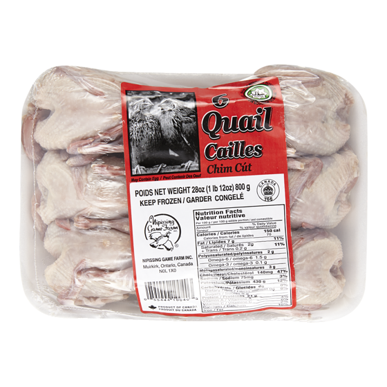 null Frozen Quail 740 g, $2.57/100g