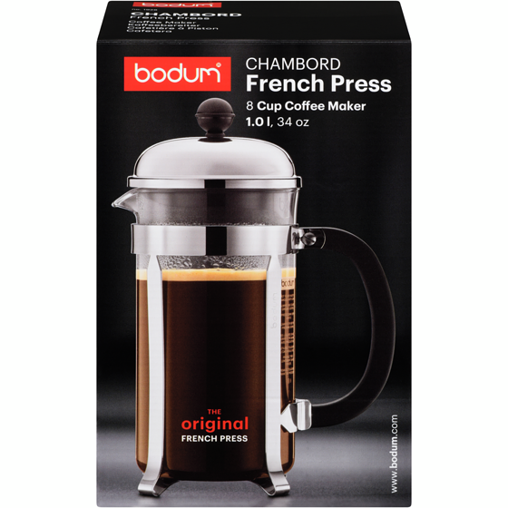 Bodum Chambord French Press, Coffee Maker 1 ea, $50.00/1ea