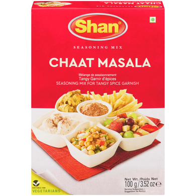 Shan Chaat Masala Seasoning Mix 100 g, $1.99/100g