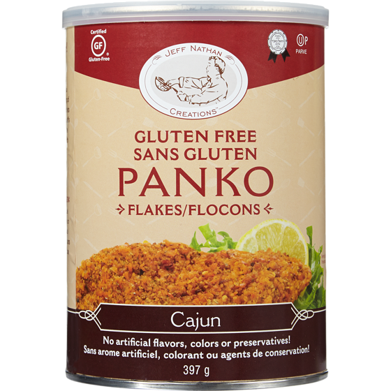 Jeff Nathan Creations Chapelure Panko assaisonnement cajun 400 g, 4,75 $/100g