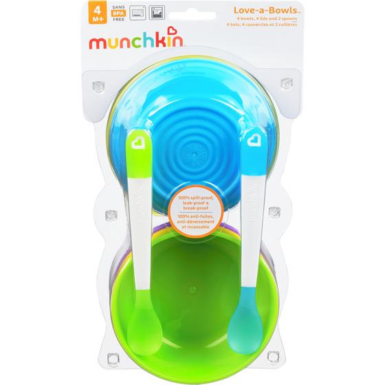 Munchkin Love-a-Bowls, 4 Pack 4 g, $1.57/1ea