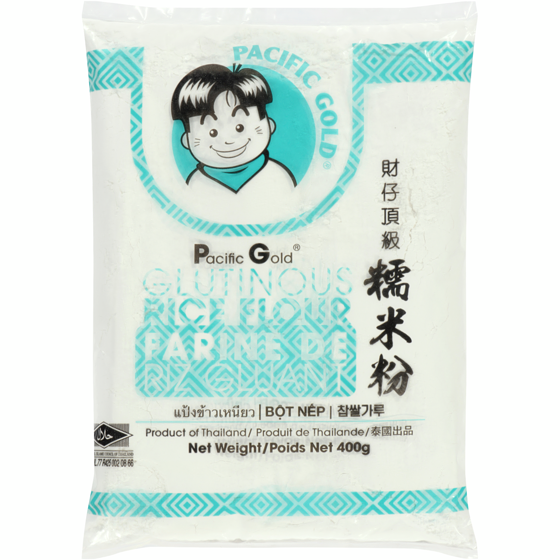 Pacific Gold Glutinous Rice Flour 400 g, $0.57/100g