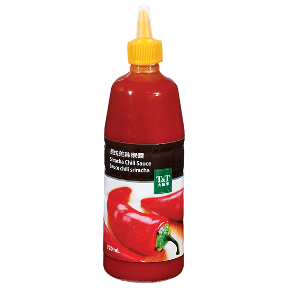 T&T Sriracha Chili Sauce 720 ml, $0.80/100ml