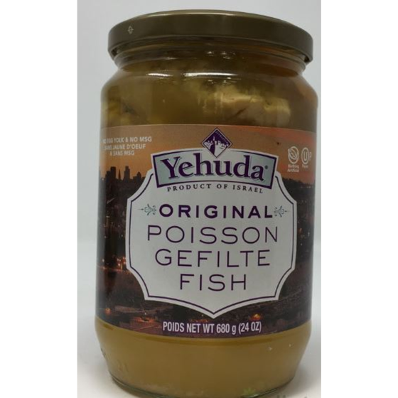 Yehuda Kosher Gefilte Fish, Original 680 g, $1.18/100g