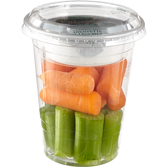 null Snack Cup, Veggies & Dip 181 g, $3.59/100g