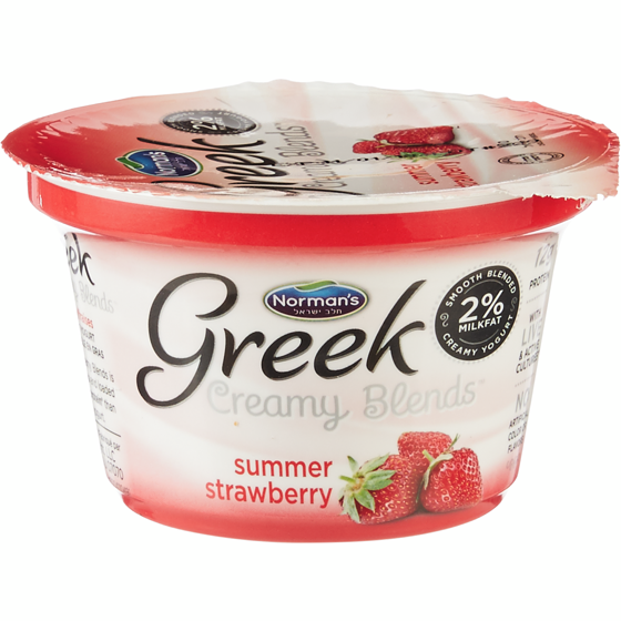 Norman Greek Yogurt 2% M.F. Strawberry 150 g, $1.86/100g
