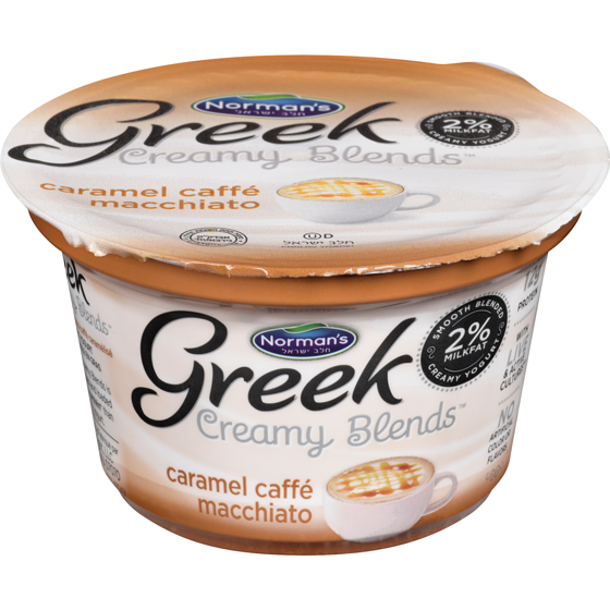 Norman Greek Yogurt, 2% Caramel Café 150 g, $1.86/100g