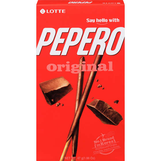 Lotte Pepero - Original 47 g, $3.17/100g