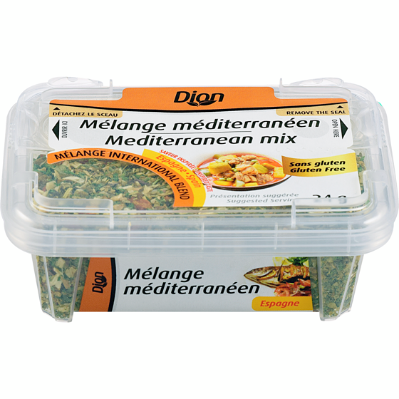 Dion Mélange méditerranéen 24 g, 18,54 $/100g