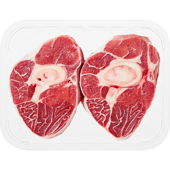 null Ontario Grain Fed Veal Shank Osso Bucco $24.23/1kg $10.99/1lb