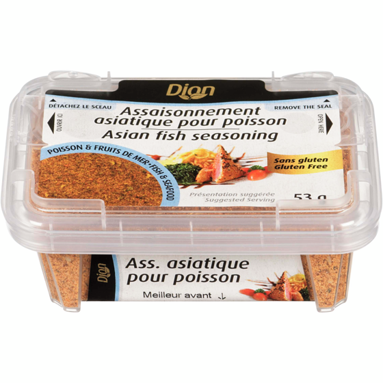 Dion Poisson & fruits de mer assaisonnement asiatique pour poisson 53 g, 9,42 $/100g