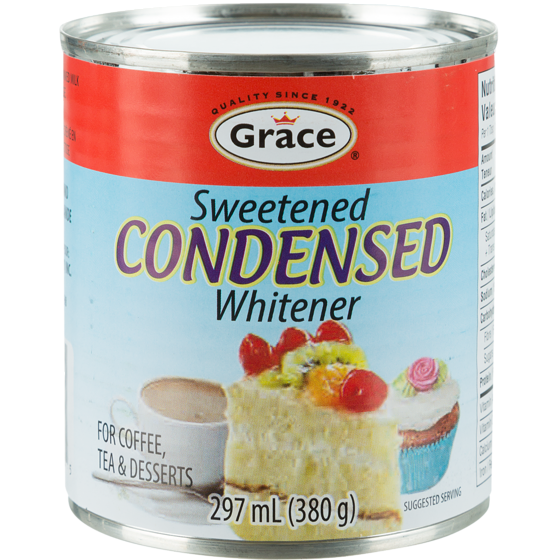 Grace Sweetened Condensed Whitener 297 ml, $0.77/100ml