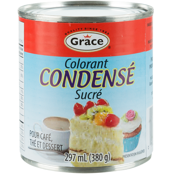 Grace Colorant condensé sucré 297 ml, 0,76 $/100ml