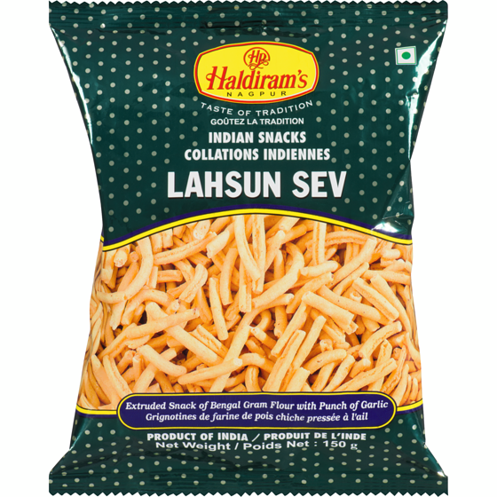 Haldiram Indian Snacks Lahsun Sev 150 g, $1.17/100g
