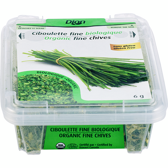 Dion Ciboulette fine biologique 6 g, 83,17 $/100g
