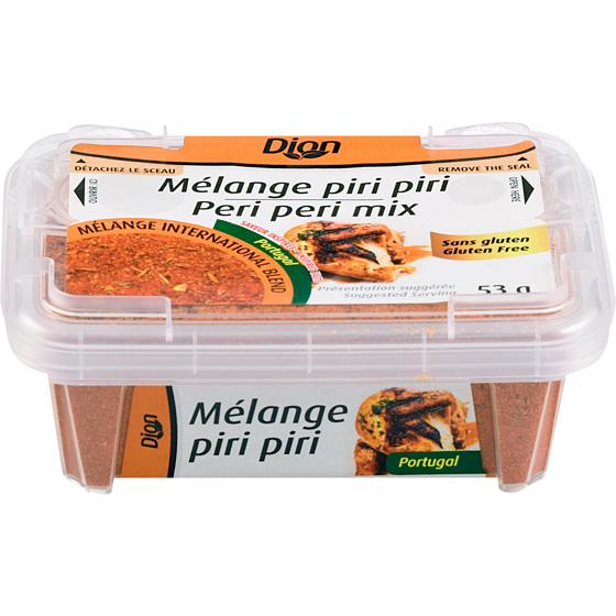 Dion Mélange Peri Peri 54 g, 9,26 $/100g