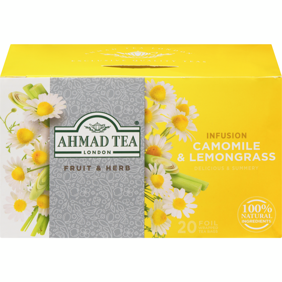 Ahmad Infusion de camomille et de citronnelle 40 g, 9,98 $/100g