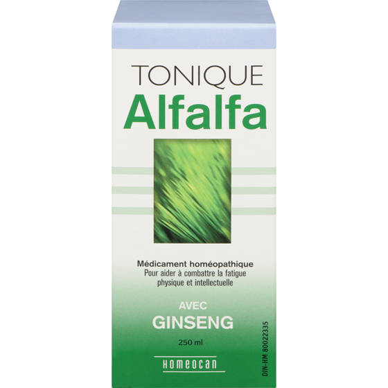 Homeocan Tonique de luzerne 250 ml, 4,32 $/100ml