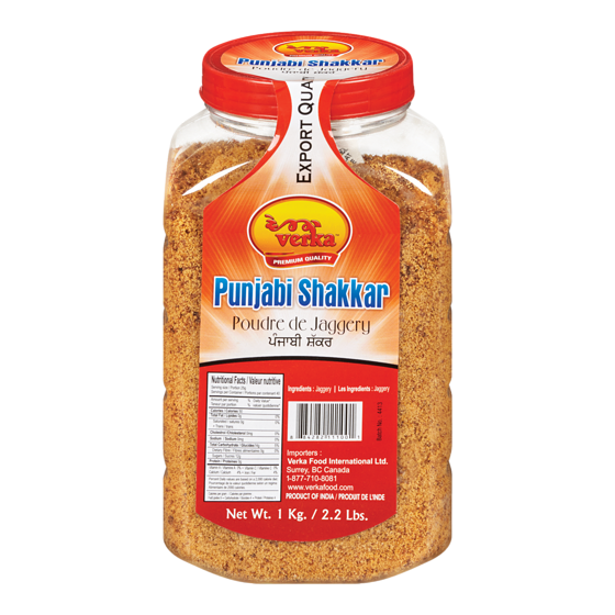 Verka Punjabi Shakkar Poudre de Jaggery 1 kg 1 kg, $0.45/100g