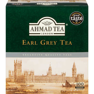 Ahmad Tea, Earl Grey Tea 200 g, $4.00/100g