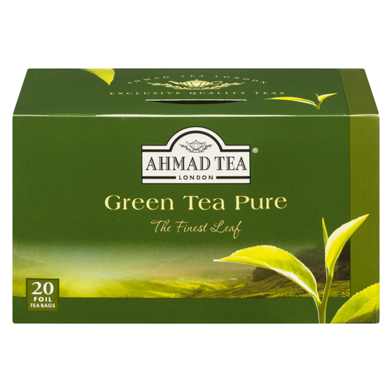 Ahmad Tea Green Tea Pure 40 g, $9.98/100g