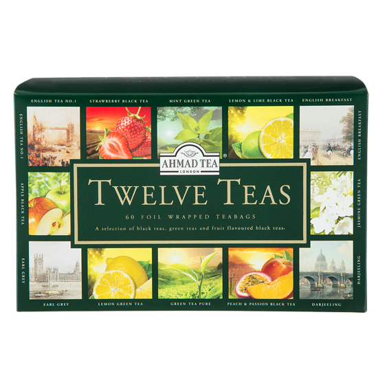 Ahmad Thé, douze thés assortis 120 g, 14,16 $/100g