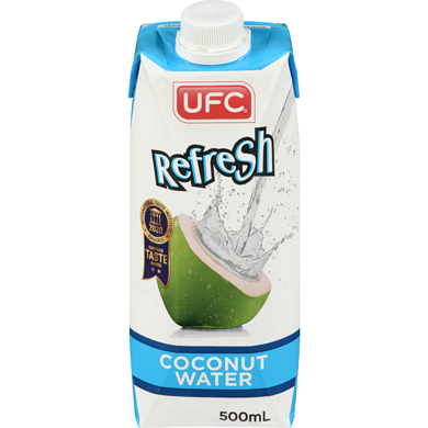 UFC Refrsh 100% Coco Water 500 ml, $0.56/100ml