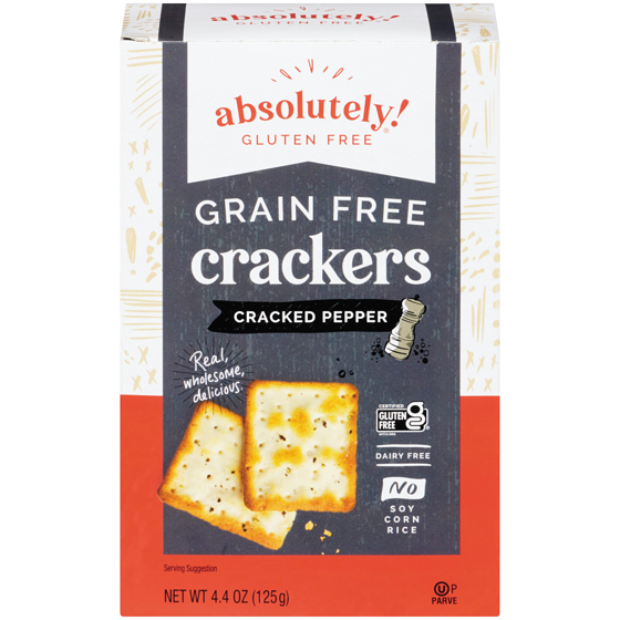 Absolute Craquelins Absolutely, poivron 125 g, 6,79 $/100g