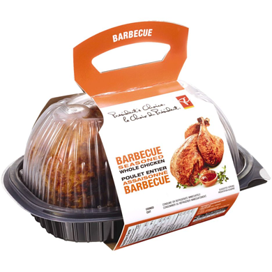 President's Choice BBQ Chicken  (Available after 11am) 1 kg, $1.30/100g
