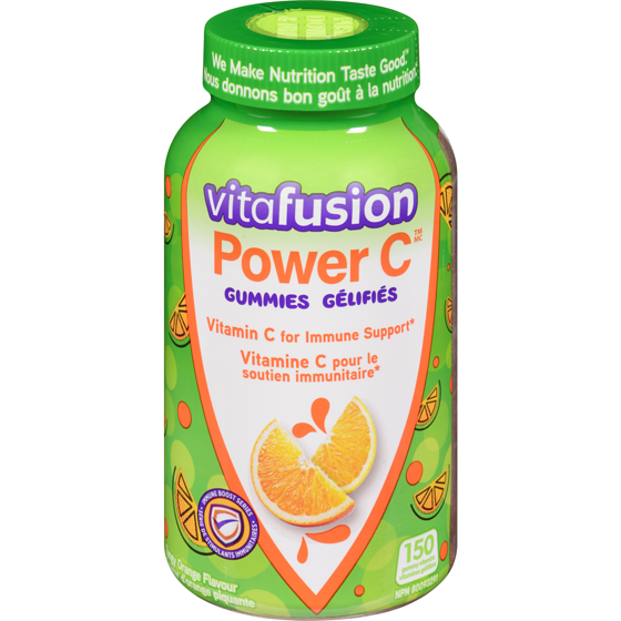 VitaFusion Vitamines gélifiées Power C 150 ea, 0,12 $/1ch
