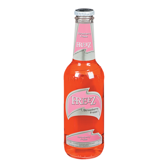 Freezone Strawberry Soft Drink 275 ml, $0.91/100ml