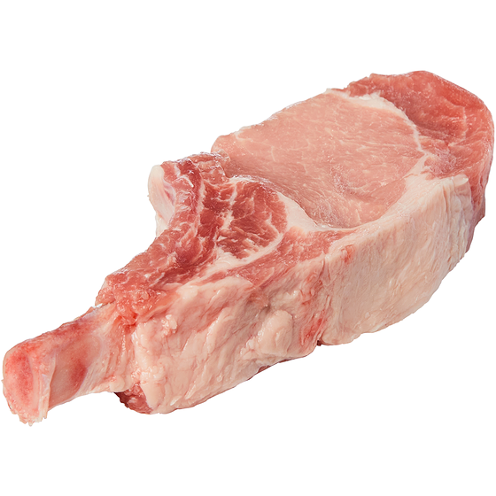 null Lethbridge Pork Frenched Rib Chop Bone In $22.02/1kg $9.99/1lb