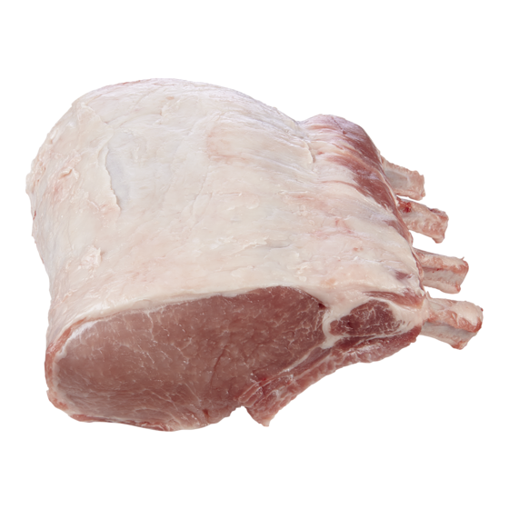 null Lethbridge Pork Loin Rib Rack, Bone In $23.12/1kg $10.49/1lb