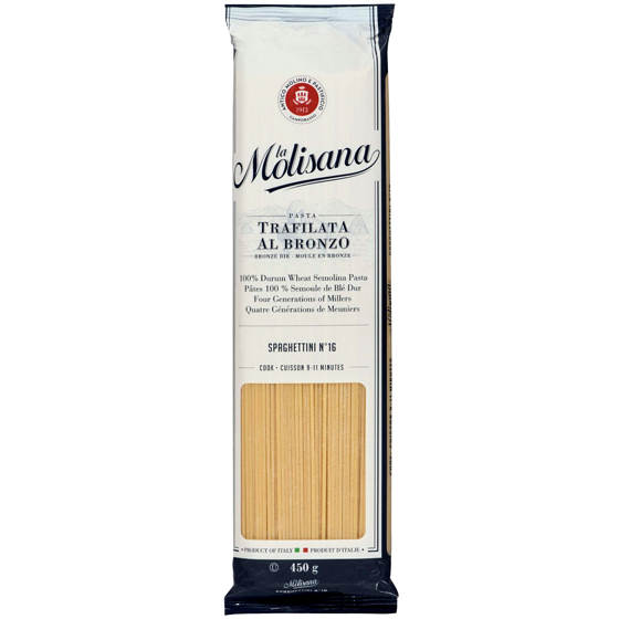 Molisana Spaghettini 16 450 g, $0.78/100g