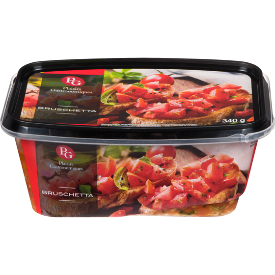 Plaisirs Gastronomiques Bruschetta 340 g, $2.00/100g