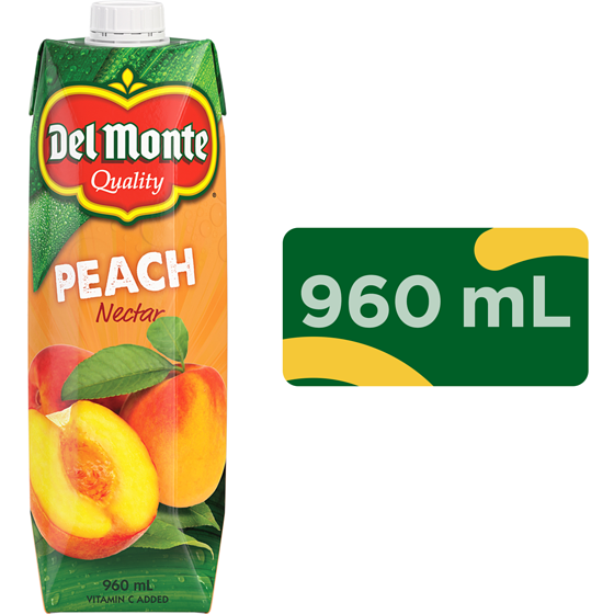 Del Monte Peach Nectar 960 ml, $0.23/100ml
