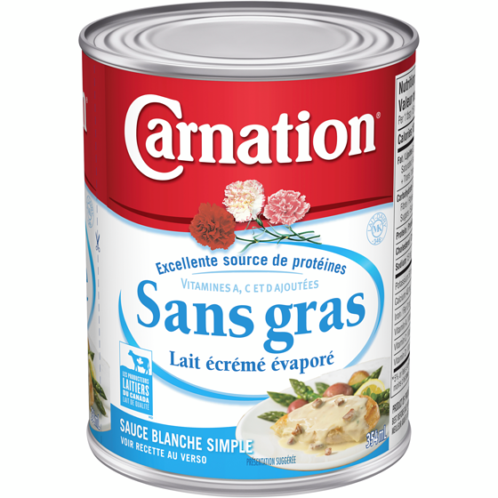 Carnation lait évaporé sans gras 354 ml, 0,78 $/100ml
