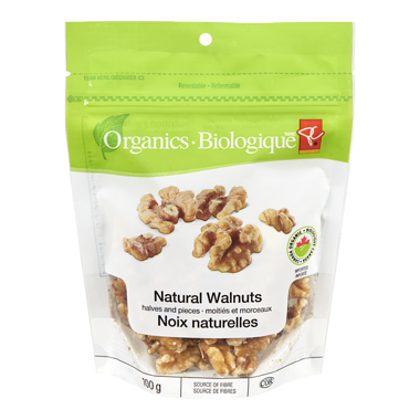 PC Organics Organic Natural Walnuts Halves And Pieces