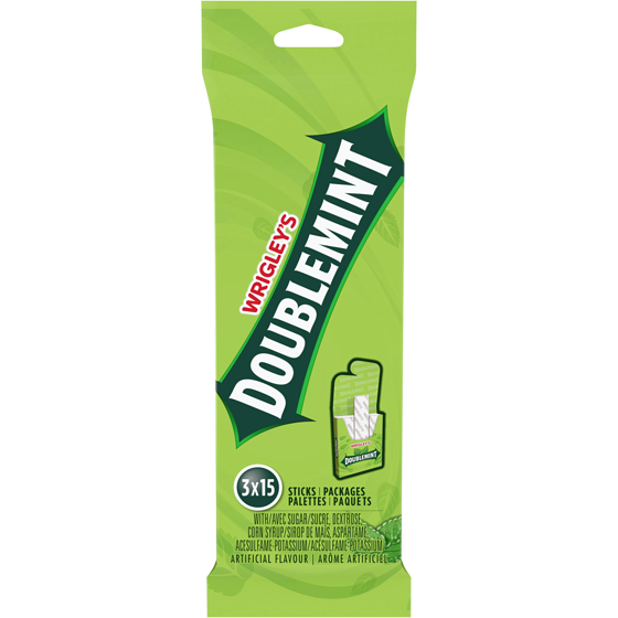 Wrigley’s Menthe poivrée 45 ea, 1,66 $/1ch