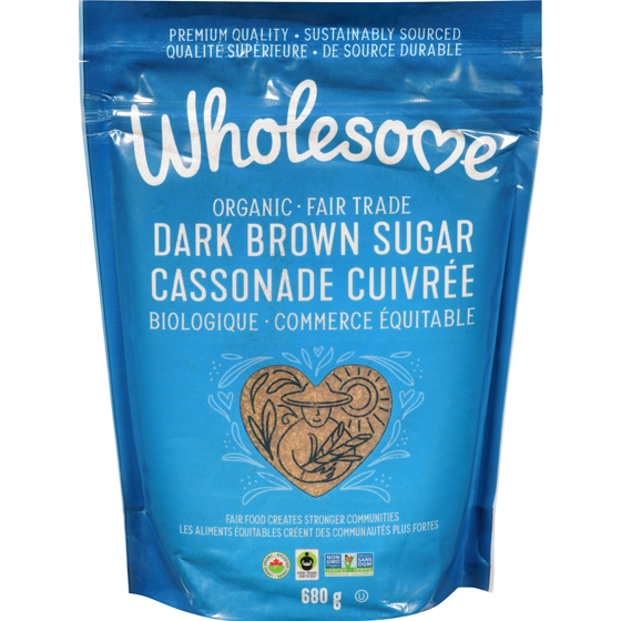 Wholesome Sweeteners Cassonade foncée biologique 680 g, 2,10 $/100g