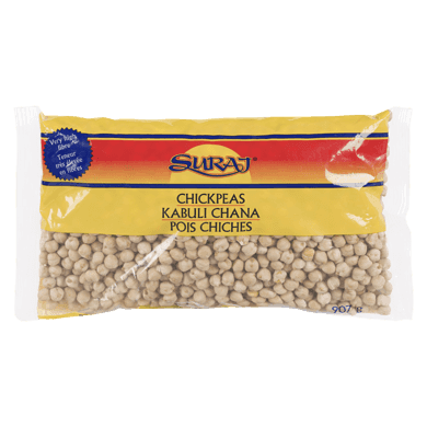 Suraj Pois chiches 907 g, 0,38 $/100g