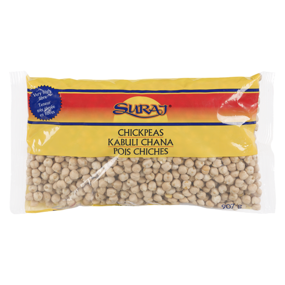 Suraj Pois chiches 907 g, 0,39 $/100g