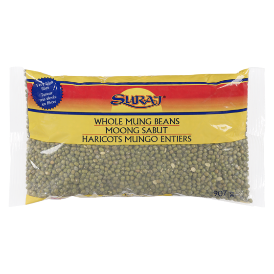 Suraj Haricots mungo entiers 907 g, 0,39 $/100g