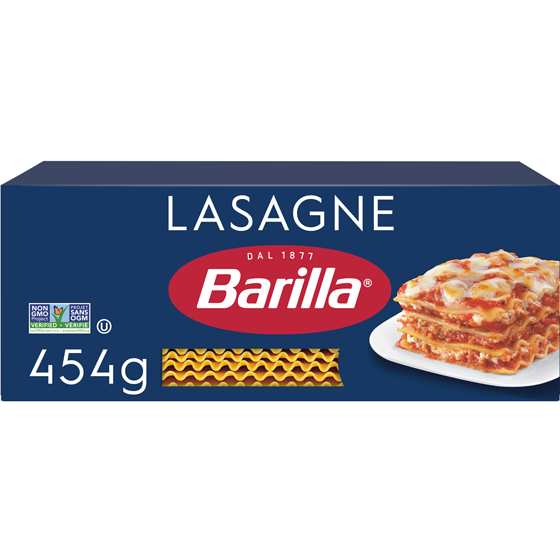 Barilla Lasagne Pasta 454 g, $1.10/100g