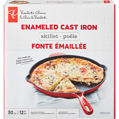 poêle à frire en fonte émaillée PC