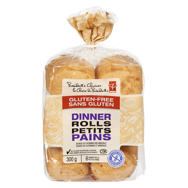 PC White Dinner Rolls, Gluten Free