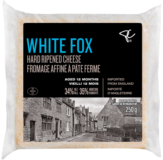 PC Collection noire Fromage Affiné à pâte fermé White Fox 250 g, 4,00 $/100g