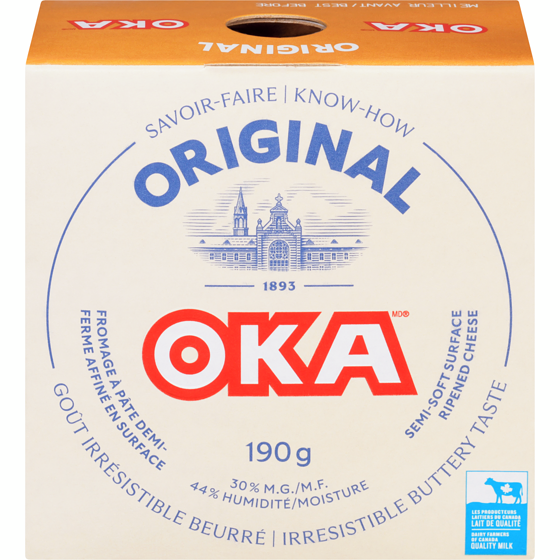 Oka Original Cheese 190 g, $4.74/100g